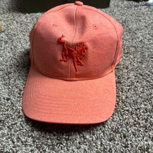 Ahead performance  Orange Crazy Horse Ajustable golf hat